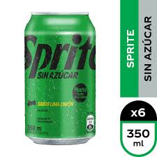 SPRITE SIN AZUCAR 350ML 