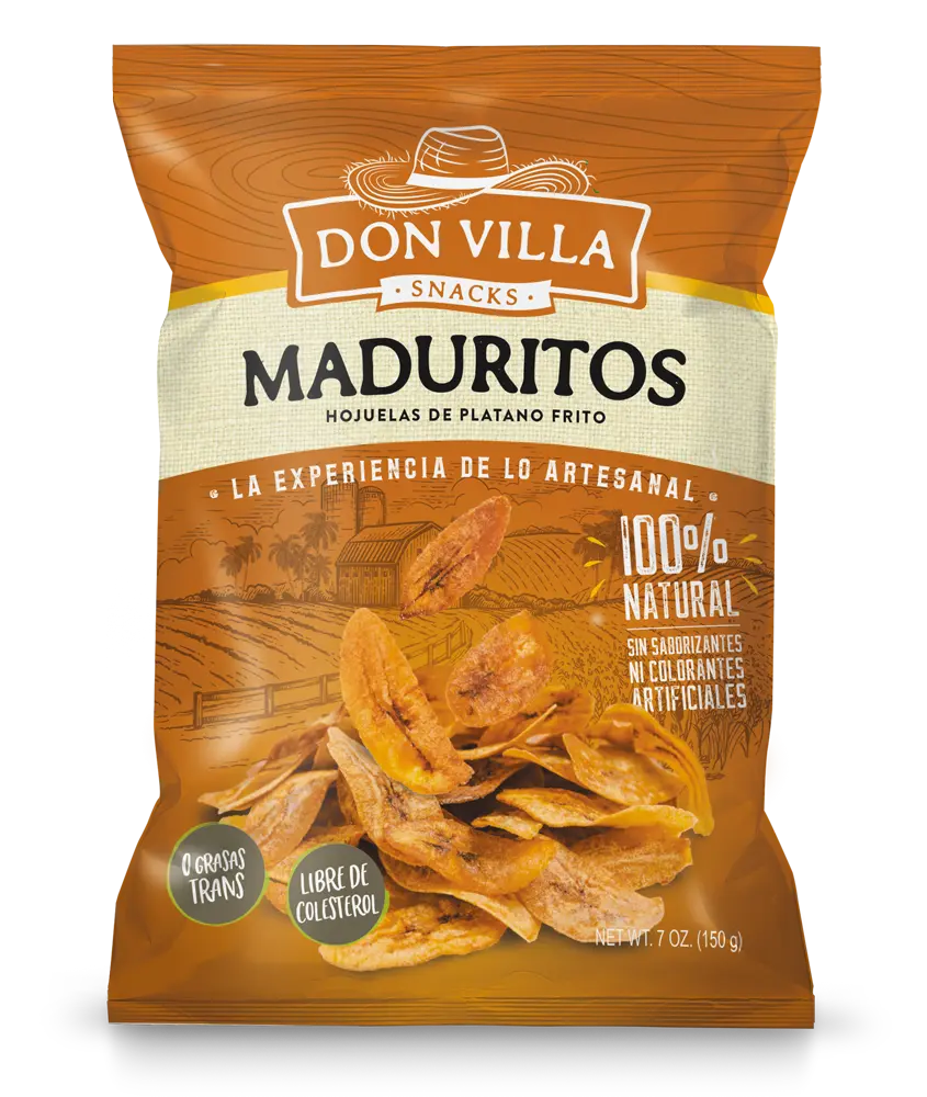 🍌 Plátano Maduritos – Don Villa 135 g 