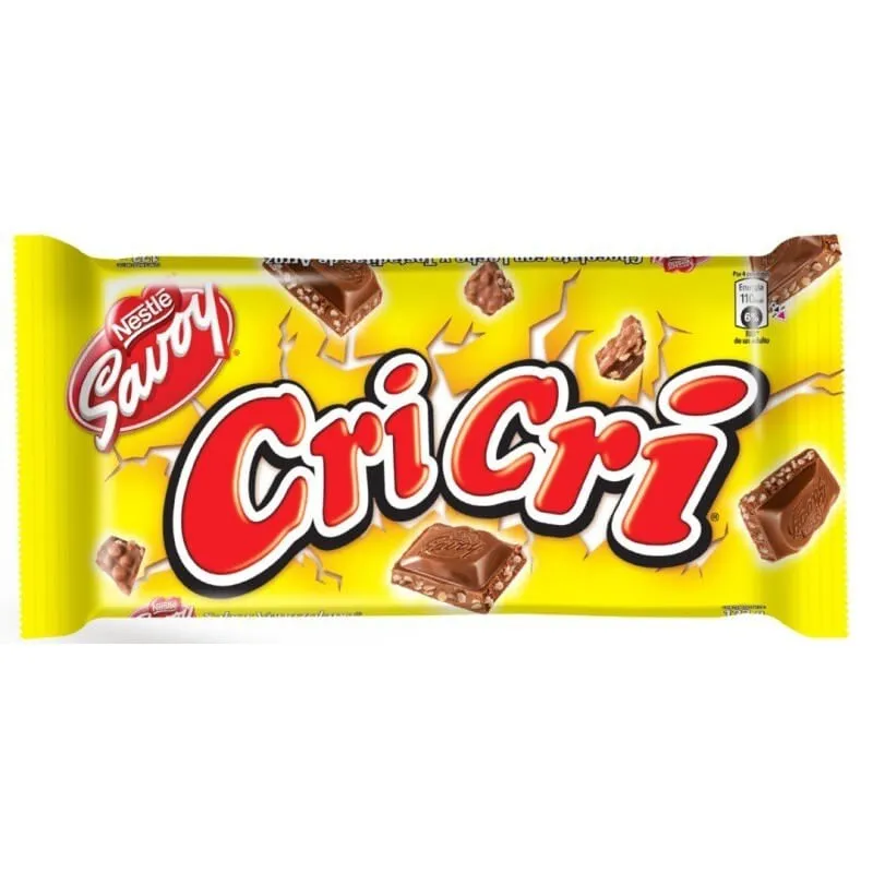 [P10099] 🍫 Chocolate Cri Cri Savoy – 123 gr 