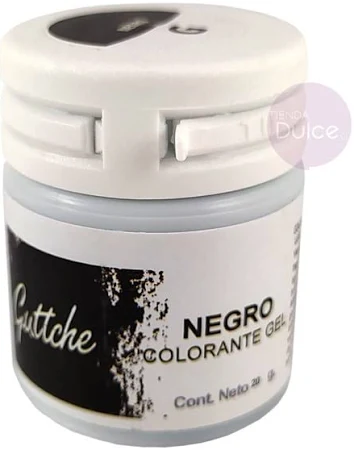 Colorante Gel Negro Guttché JG – 20 g