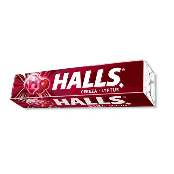 🍒 Halls Cherry-Lyptus – Caramelos Refrescantes