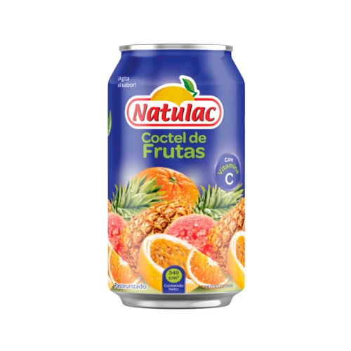 [P10095] JUGO DE COCTEL DE FRUTAS 340 ML NATULAC