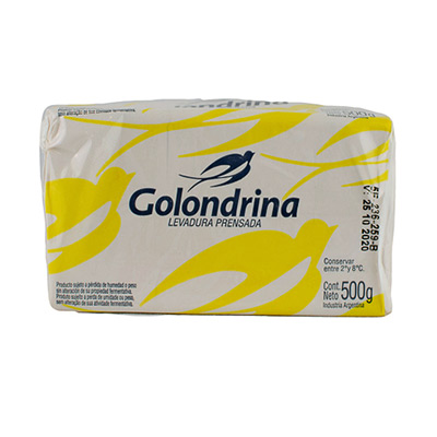 🧫 Levadura Fresca Golondrina – Caja 20×500 g 