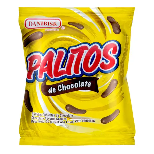 [P436] 🍫 Palitos de Chocolate Danibiks 30 g