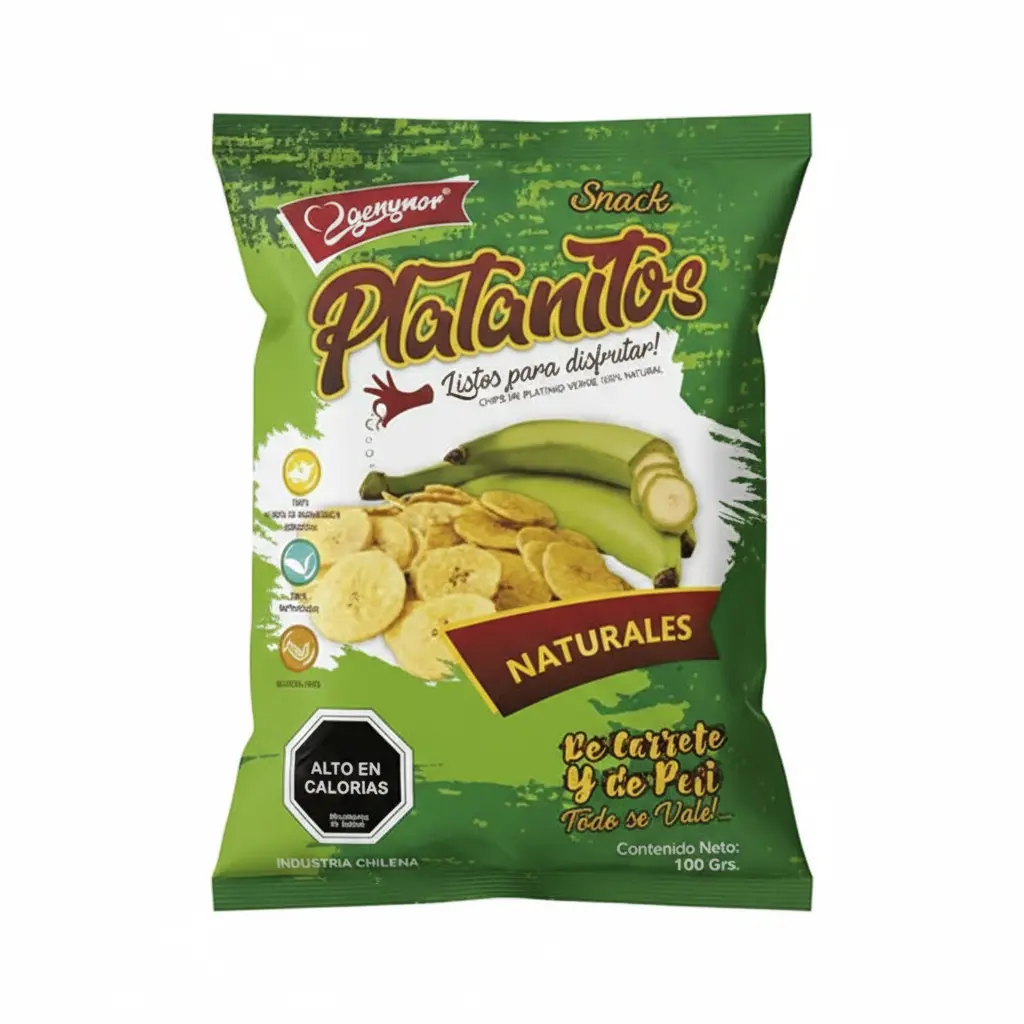 PLATANITOS GENYMOR 75 GRS