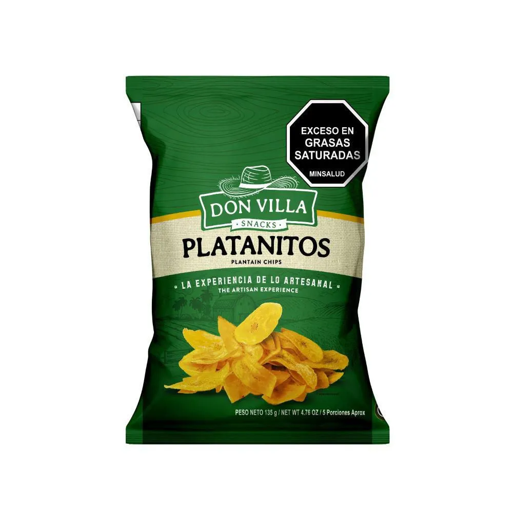 Plátano con Sal Don Villa de 300 gr
