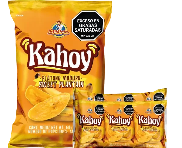 PLATANO MADURO 60G LA VICTORIA