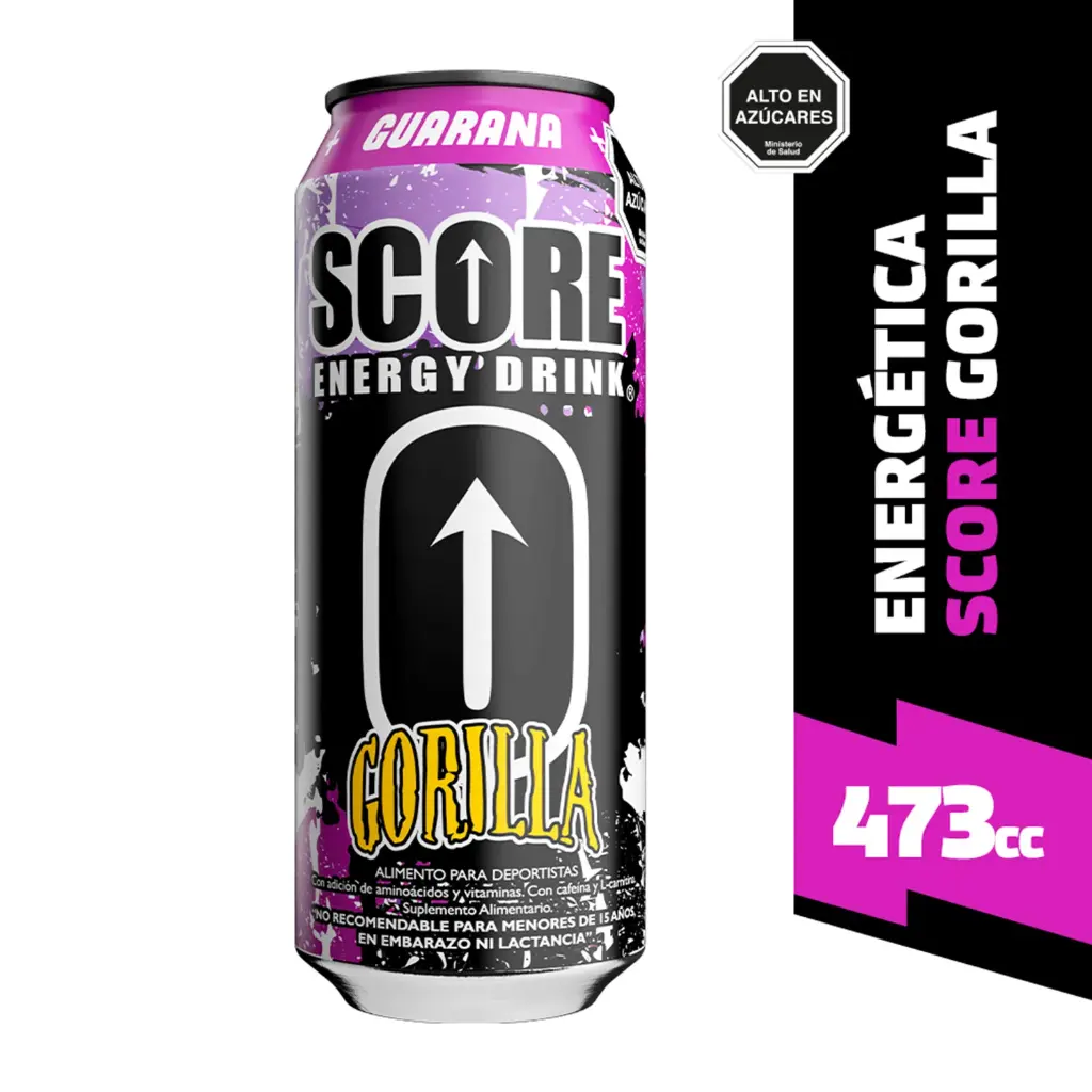 [PSCR001] ⚡ Score Energy Gorilla – 473 ml 