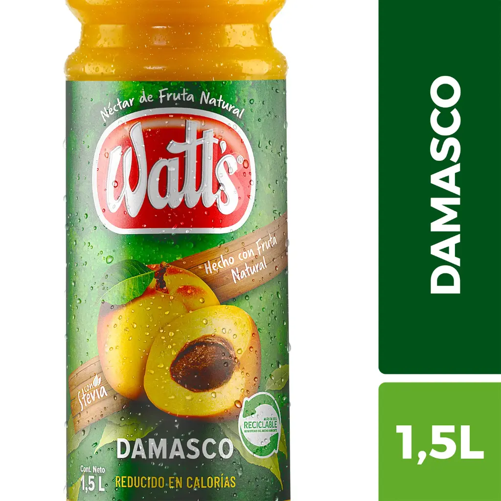 [P8099] 🍑Néctar Watt’s Damasco 1.5 L