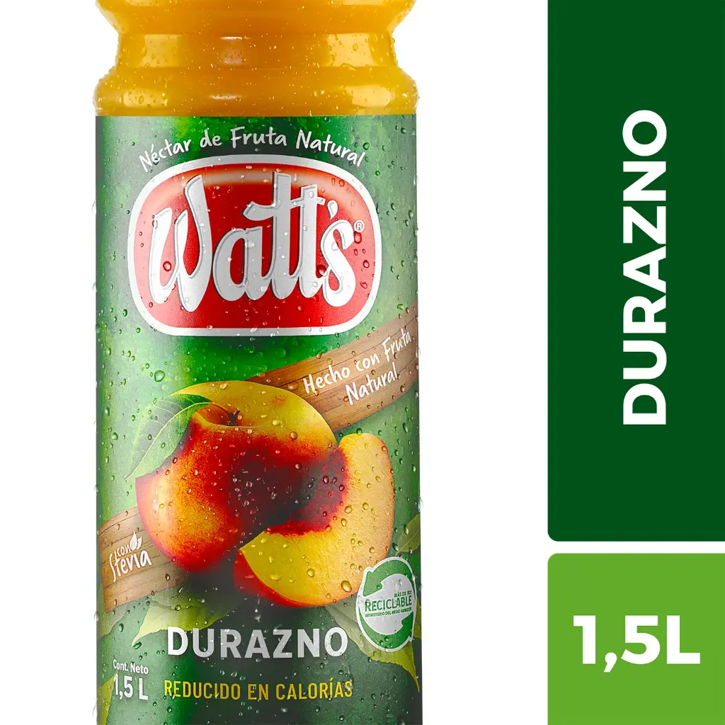 [1600] WATTS DURAZNO PET 1.5 LT