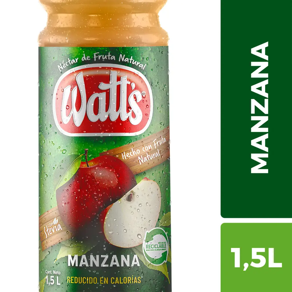 🍎Néctar Watt's Manzana 1.5 L 