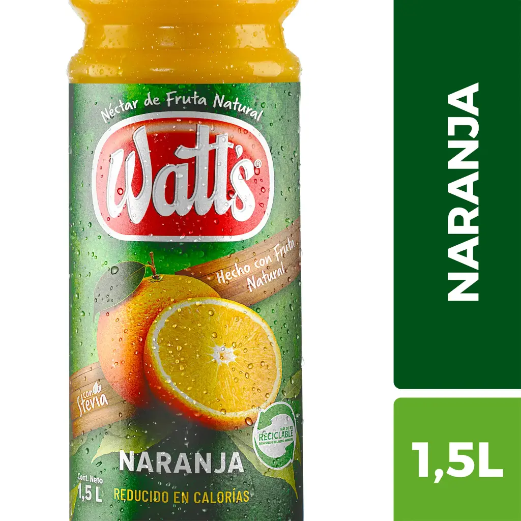 [P10023] WATTS NARANJA PET 1.5 LT