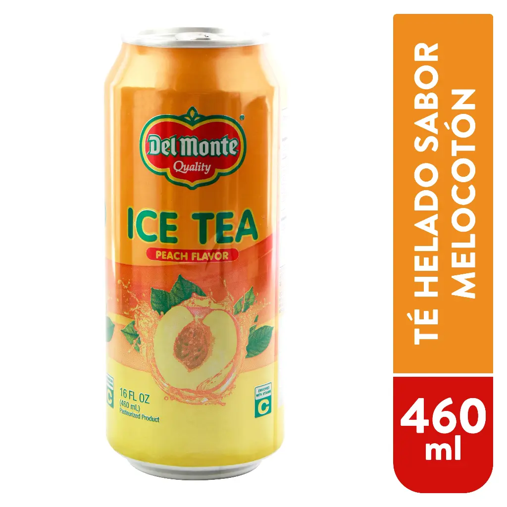 🍑 Té Frío Durazno Del Monte – Lata 460 ml 
