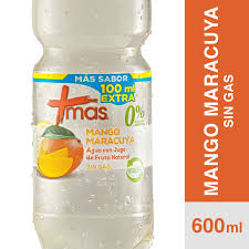 [P9015] Agua Mas Mango Maracuyá – Agua Saborizada sin Gas 600 cc