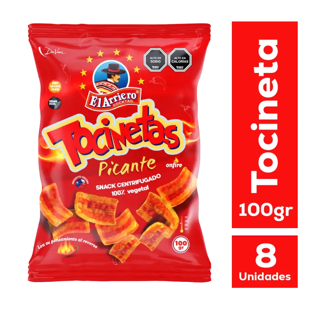 Tocineta picante 100gr El Arriero