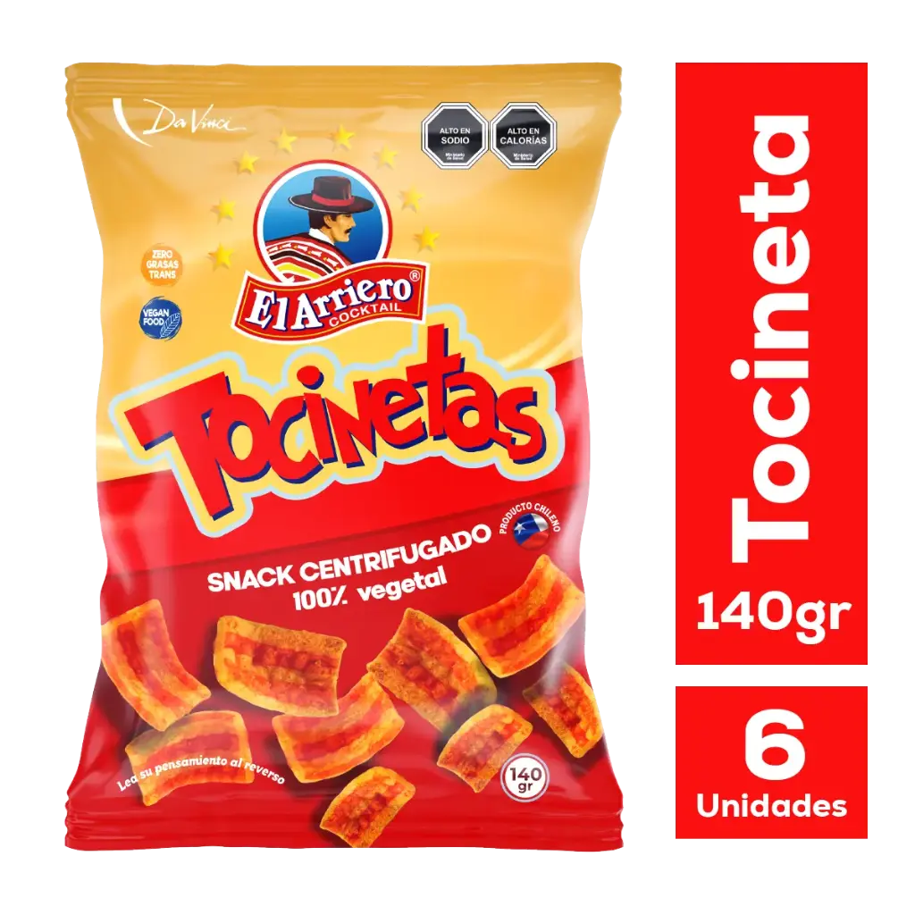 [P9094] 🥓 Tocinetas El Arriero – 140 g 