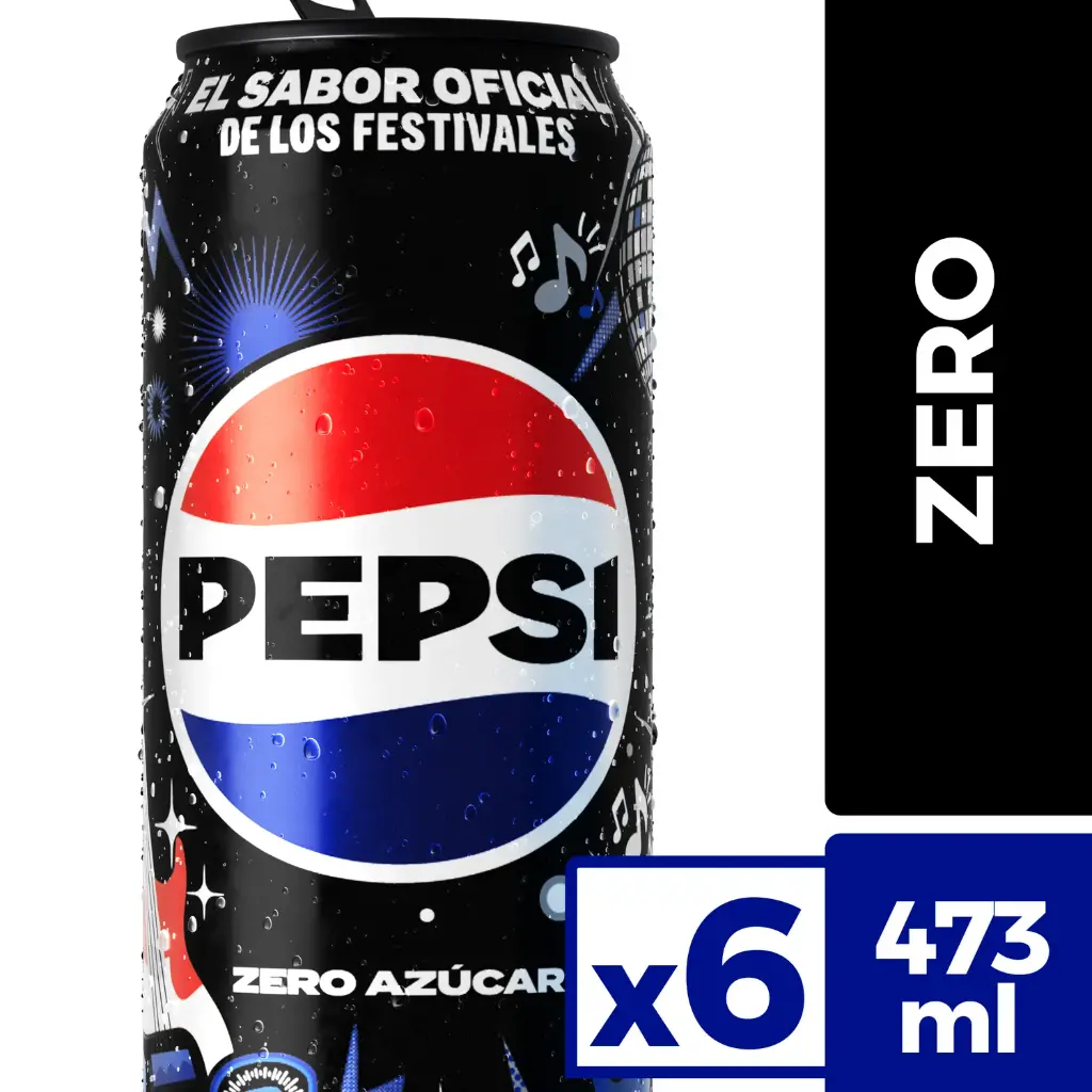 Pepsi Zero Lata 473 cc