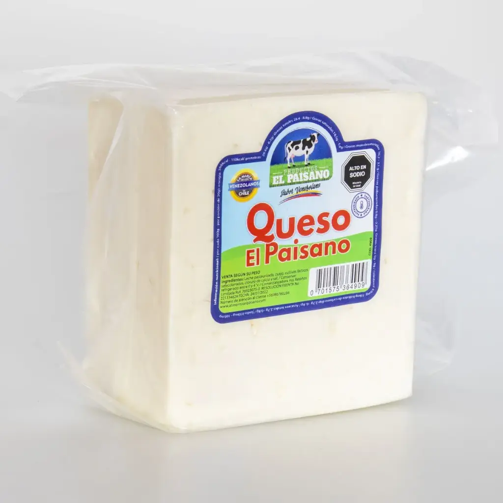 QUESO PAISANO EN TROZO KG.