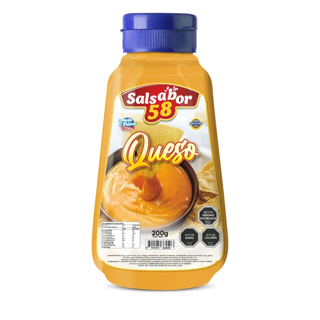 [P0207] 🧀 Salsa de Queso El Paisano – 200 g 
