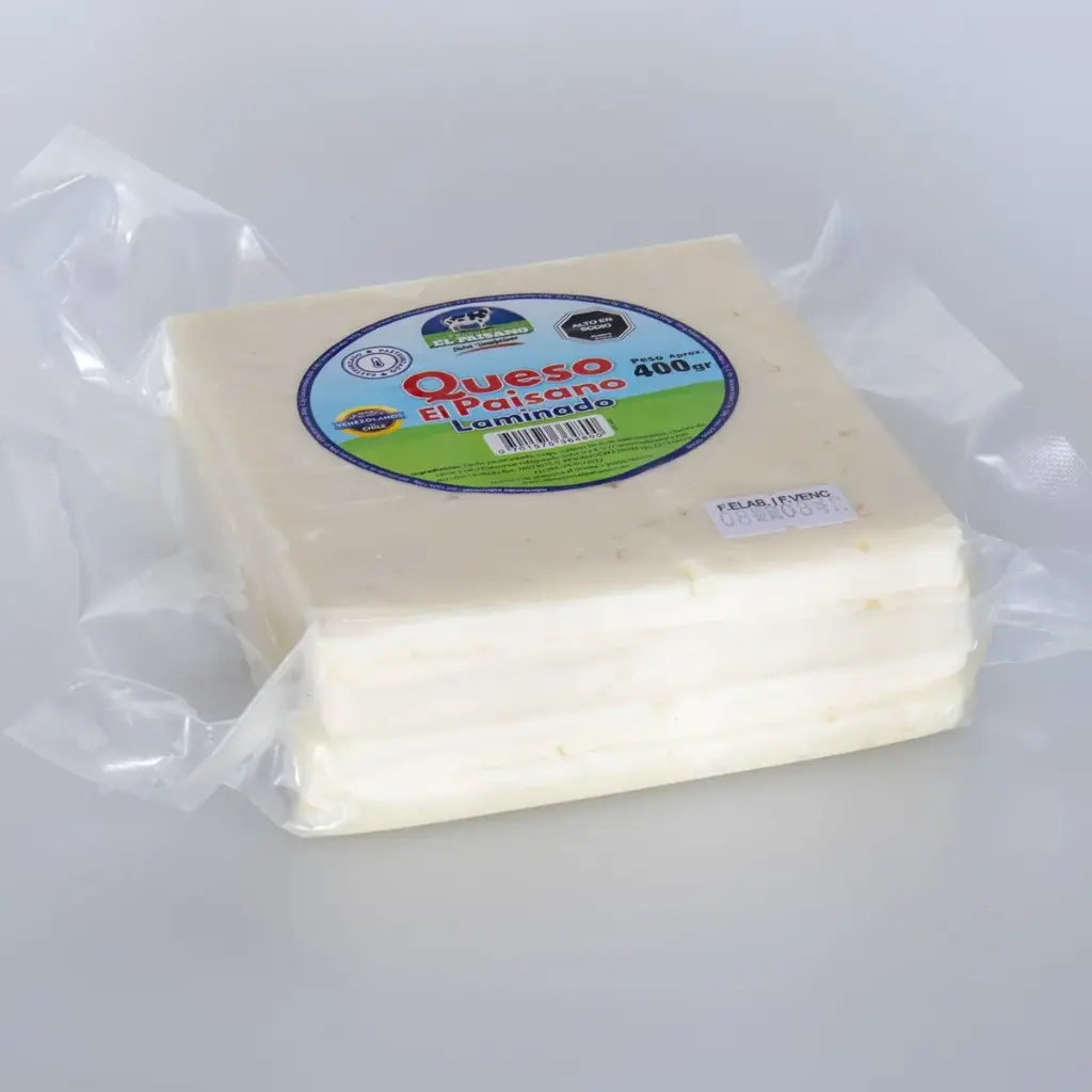 [P0070] 🧀 Queso Tipo Paisa Laminado – 400 g (Paisano)