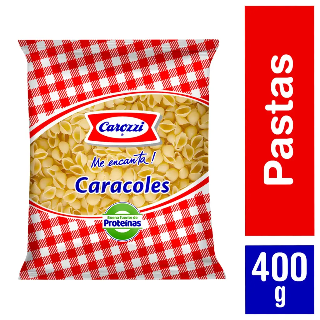 Pasta Caracol N°55 Carozzi 400 g 