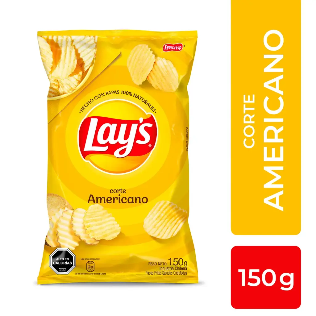 Papas Fritas Lay's Corte Americano 150 g 