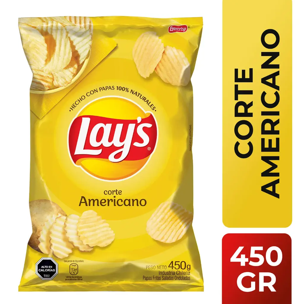 Papas Fritas Lay's Corte Americano 180 g