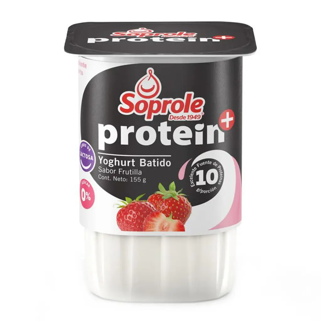 Yogurt Soprole Proteína Frutilla 155 g 