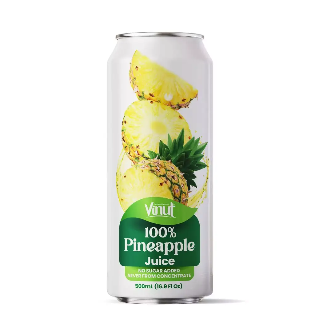 Jugo Vinut Sabor Piña 100% Fruta 500ml