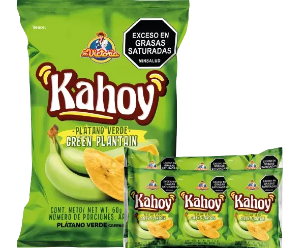 Platano Verde Salado La Victoria 60 gr