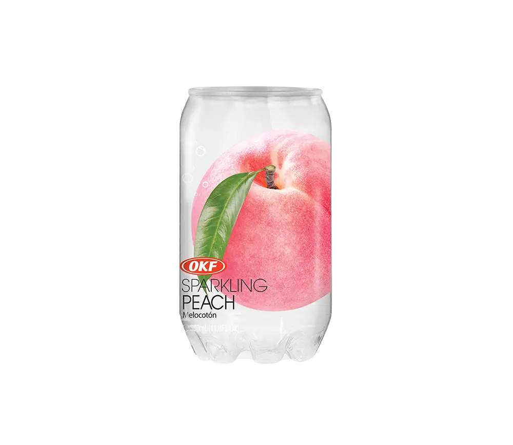 🍑 Sparkling Durazno – 350 ml 