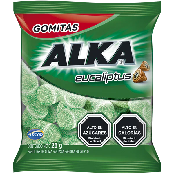 [P5140939] 🍬 Alka Gomita Eucalipto – 25 gr