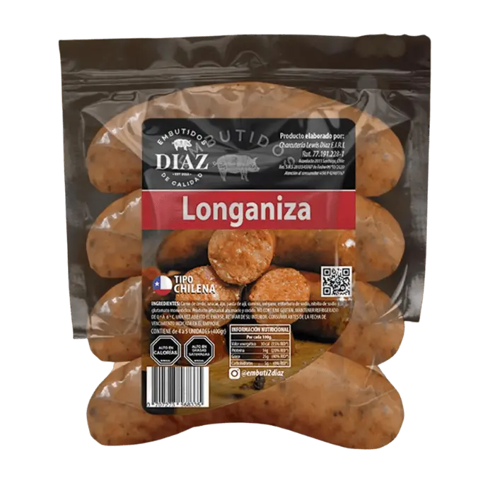 🌶️ Longaniza Embutidos Díaz – 400 g
