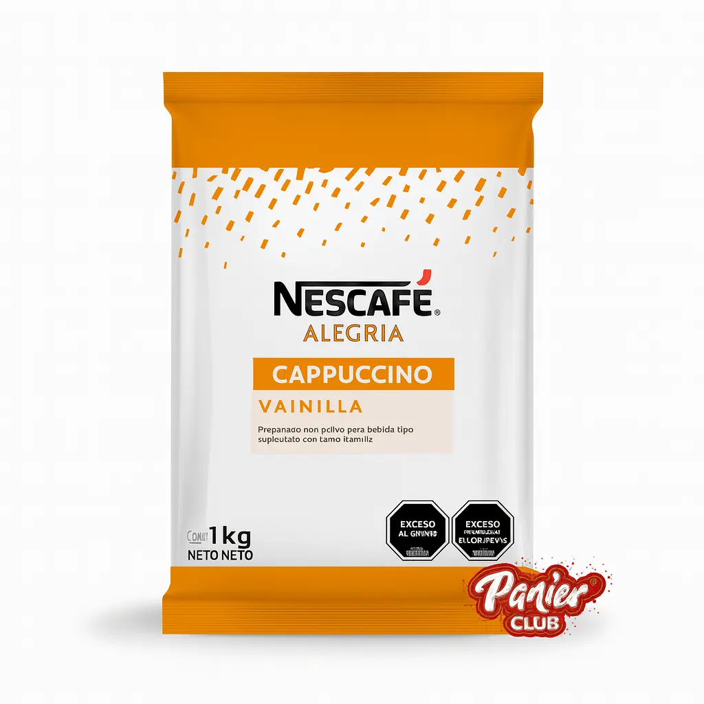 NESCAFE ALEGRIA Cappuccino Vainilla PTT 1KG