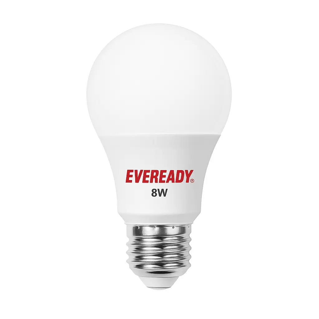 Eveready Ampolleta LED 8W – Luz Blanca Cálida 