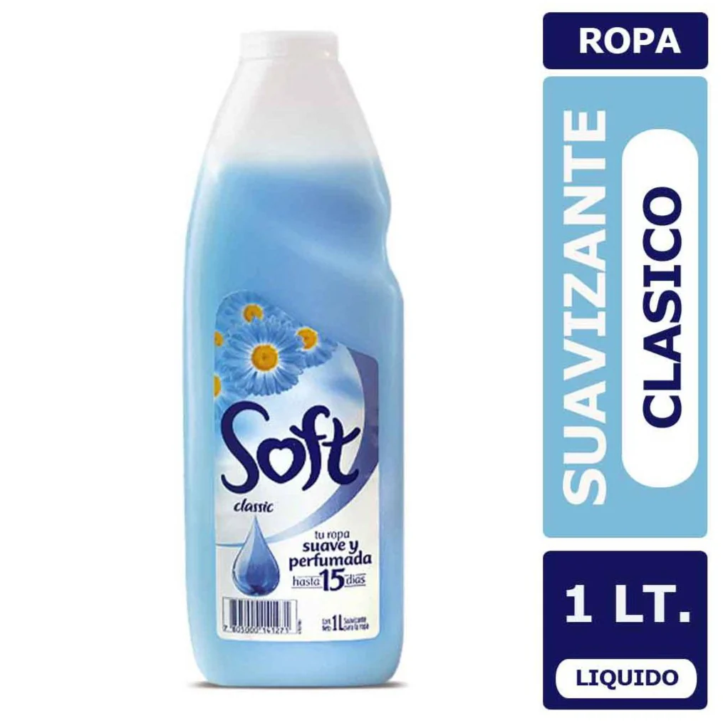 🧼🌸 Suavizante de Telas Soft Classic – 1000 ml