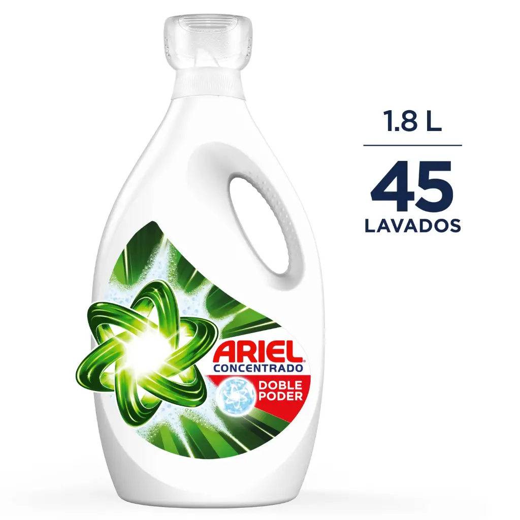 🧺 Ariel Detergente Concentrado Doble Poder 1.8 L