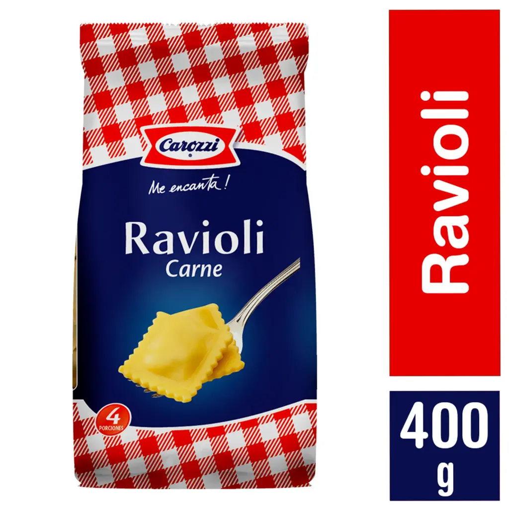 [P20036] 🥩🍝 Carozzi Ravioli de Carne 400 g