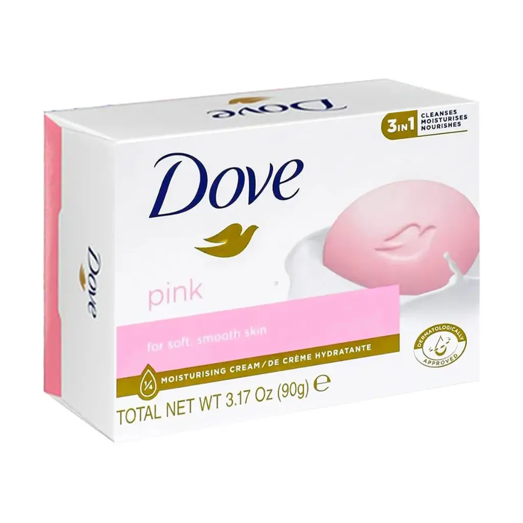 🧴 Dove Jabón Barra Pink Beauty 90 g