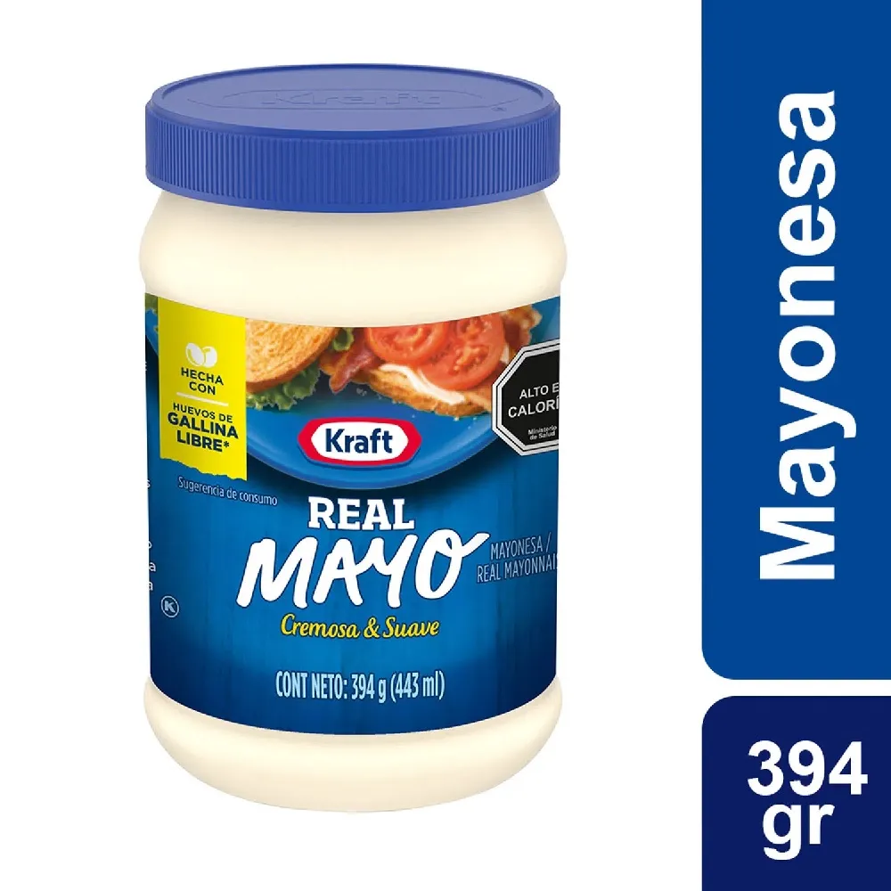 🥫 Kraft Real Mayonesa Pote 394 g