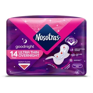 [P20074] 🩸 Nosotras Toallas Buenas Noches 14 unidades