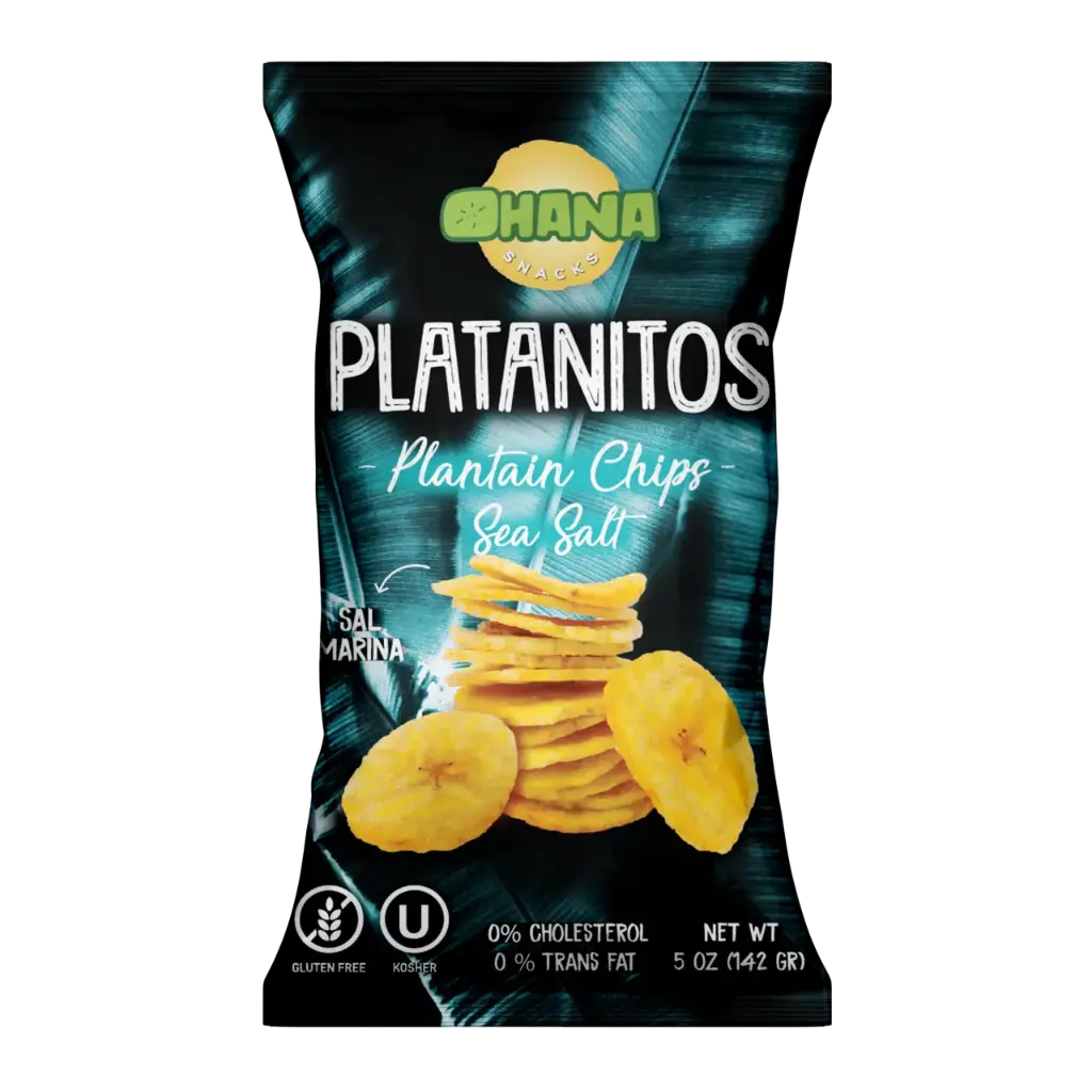 🍌 Ohana Platanitos Sal Marina 71 g