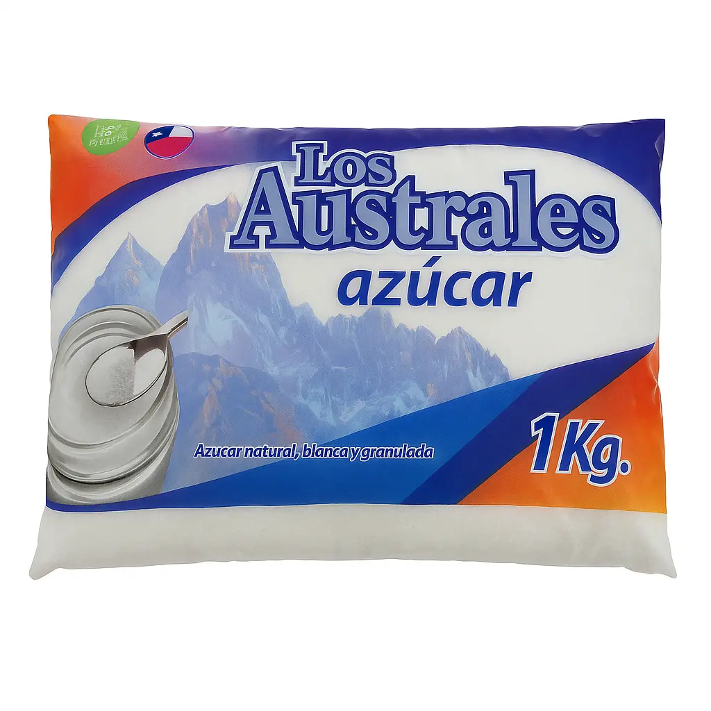 🍬 Azúcar Blanca Granulada Los Australes – 1 Kg