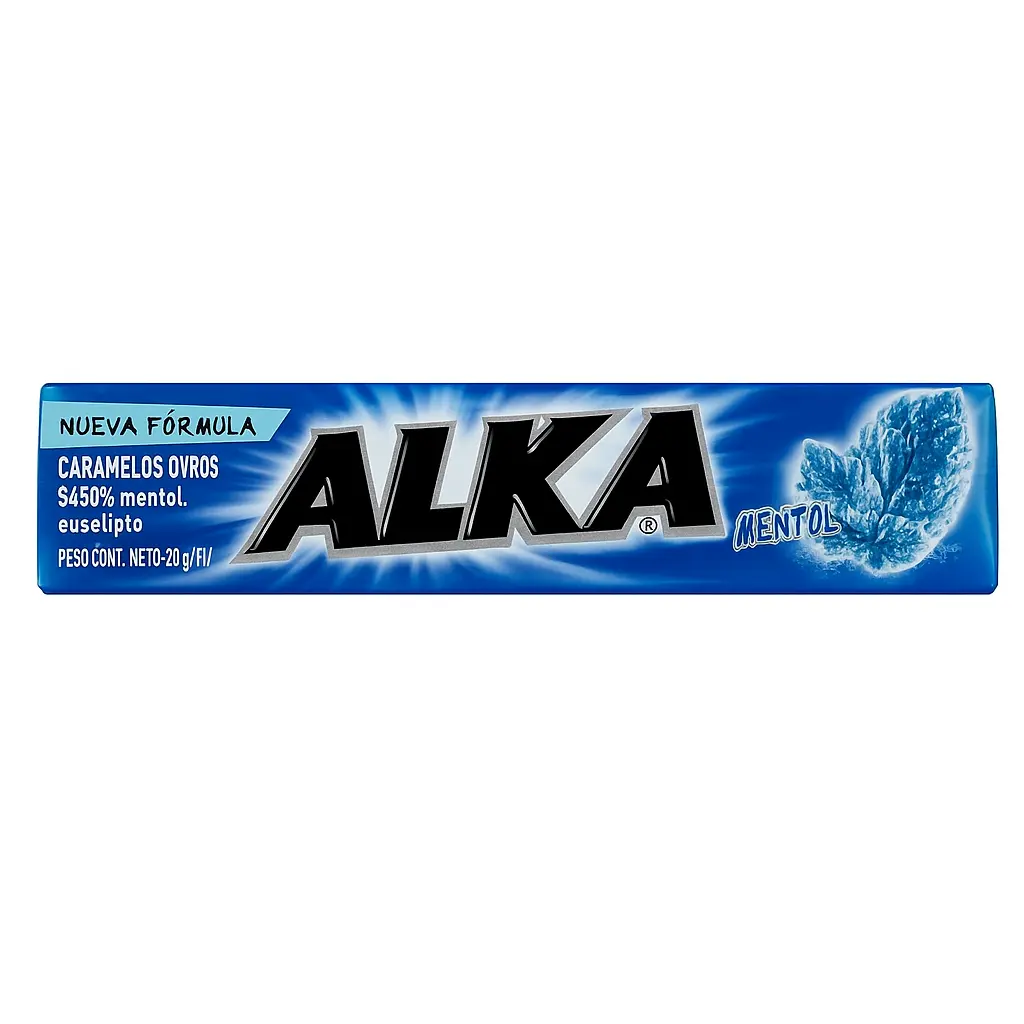 [5141863] 🍃 Caramelos Alka Mentol – 29 g (9 unidades)