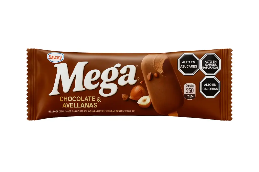[P20097] 🍫 Helado Mega Chocolate & Avellanas Savory – 90 ml
