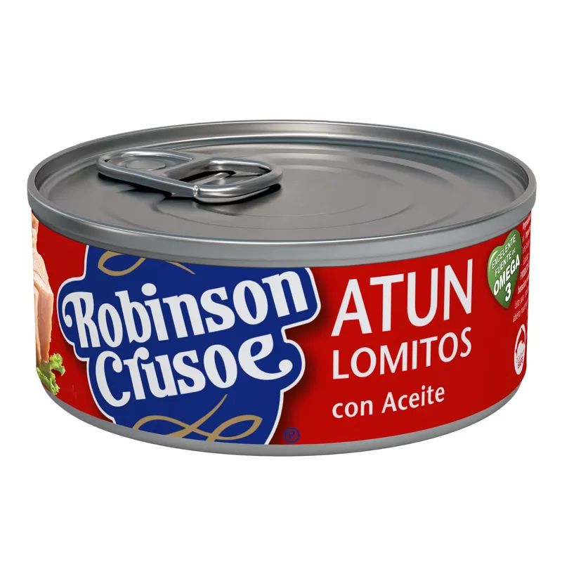 Atún Robinson Crusoe Lomo en Aceite 140 gr 