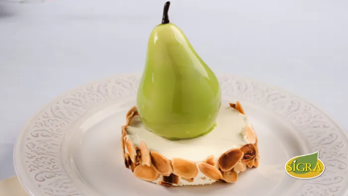 [P3044] Pera Espejo Postre