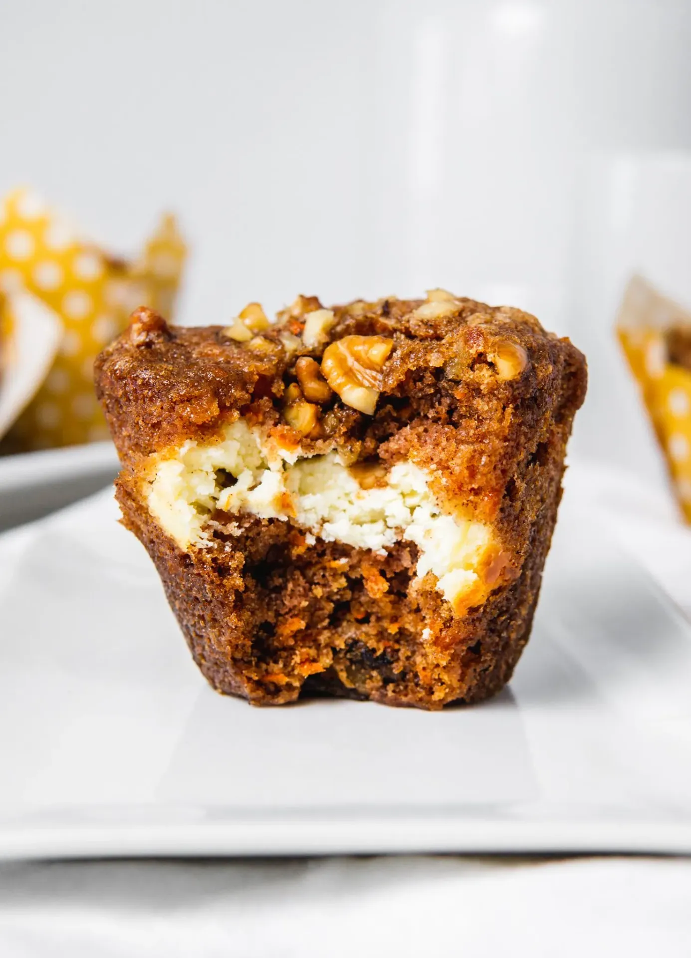 🧁 MUFFINS ZANAHORIAA RELLENO